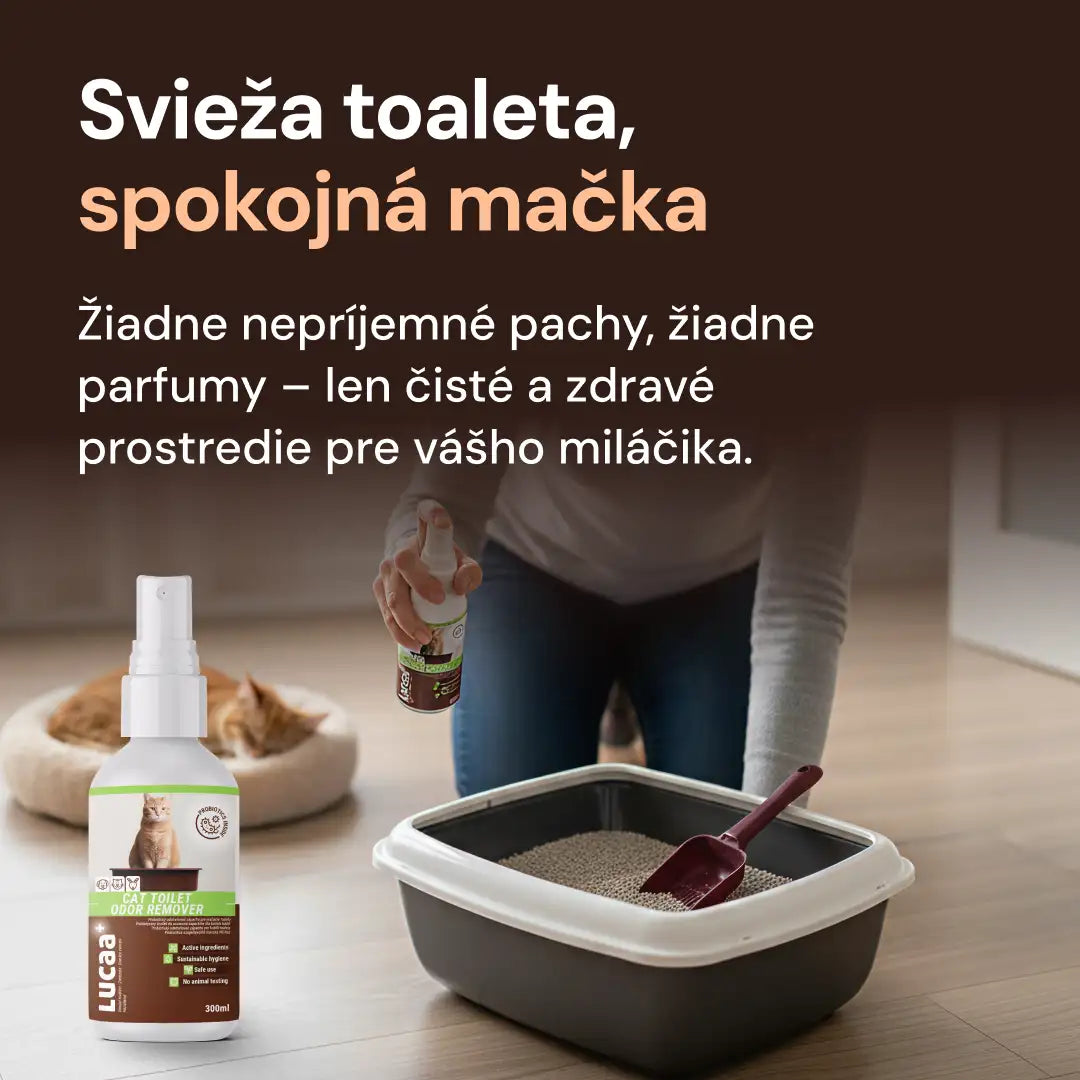 Lucaa+ Szageltávolító macskaalomhoz