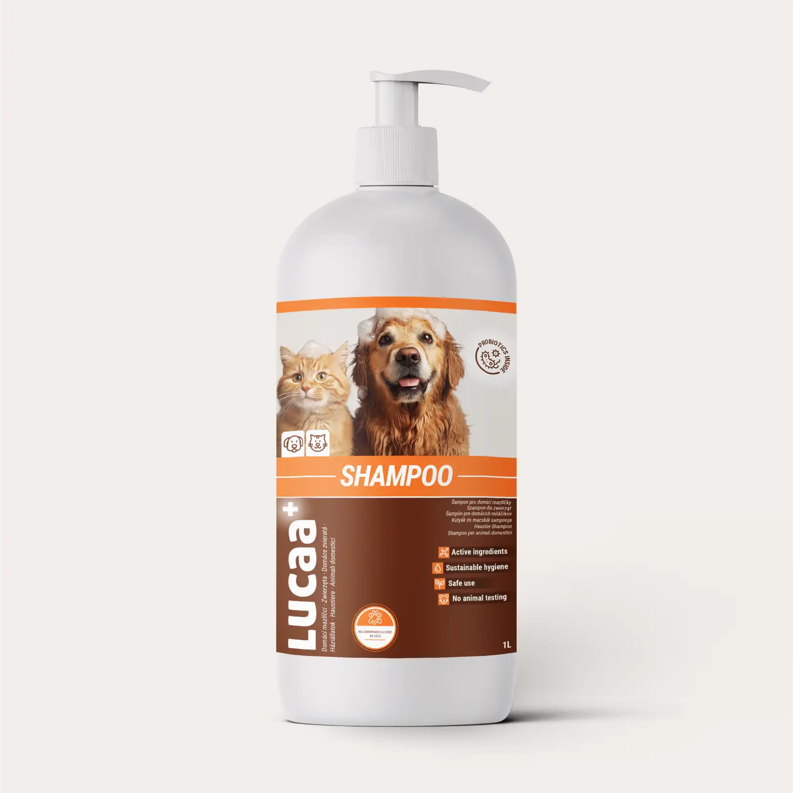 Lucaa+ probiotikus sampon